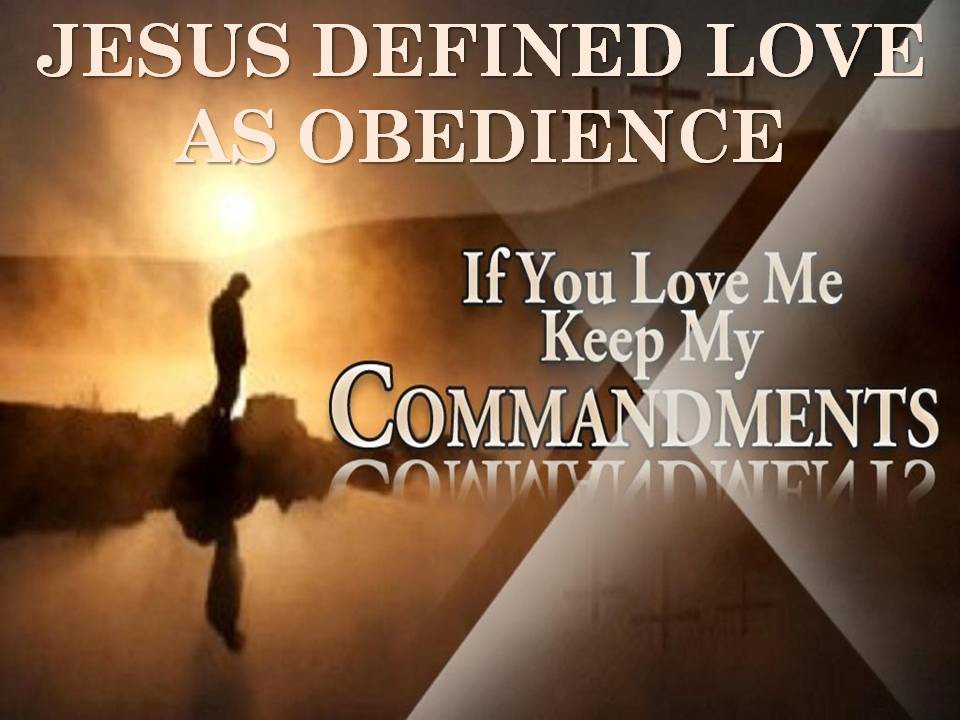 Godly obedience and discipline is to love and obey